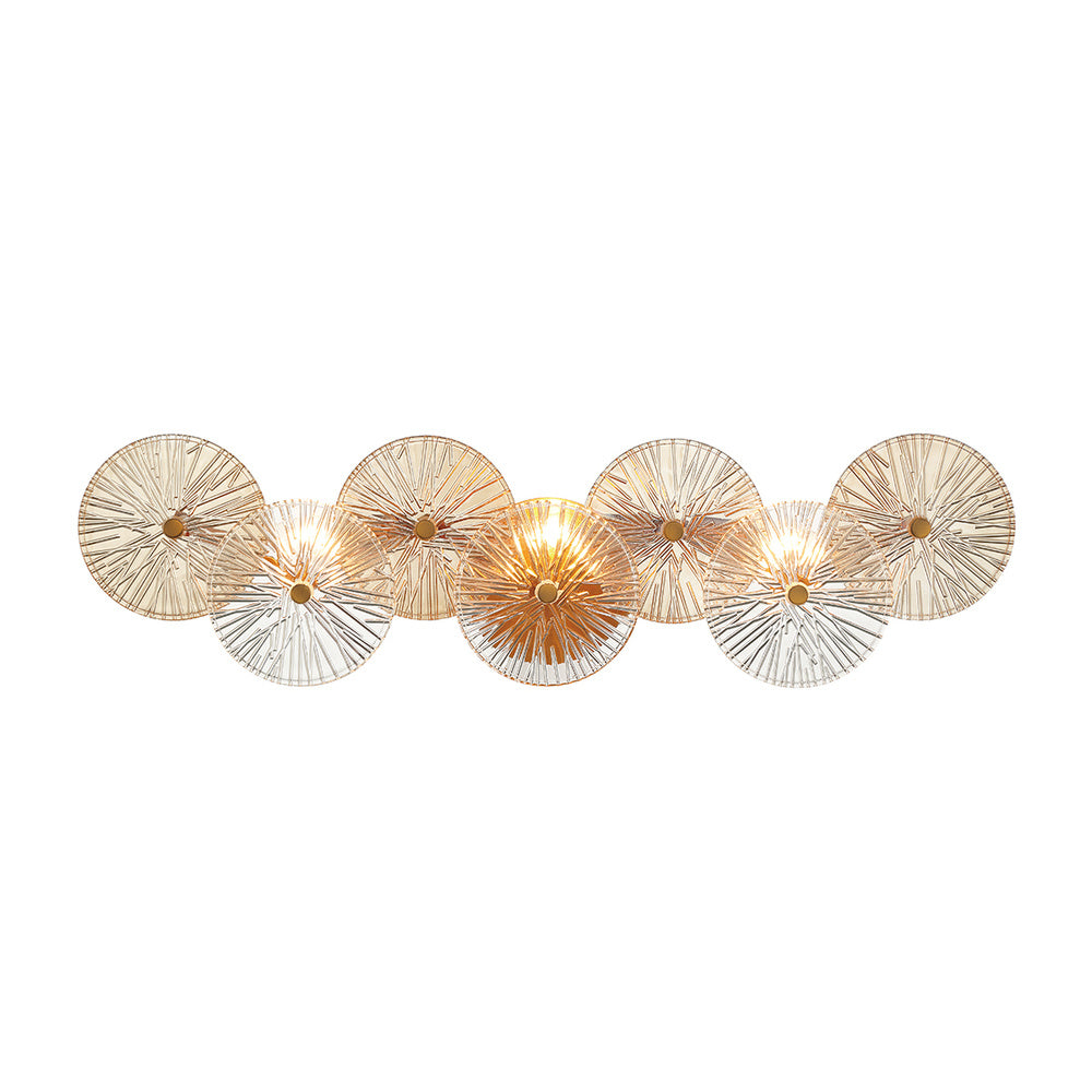 Sue-anne 3 Light Vanity in Brass