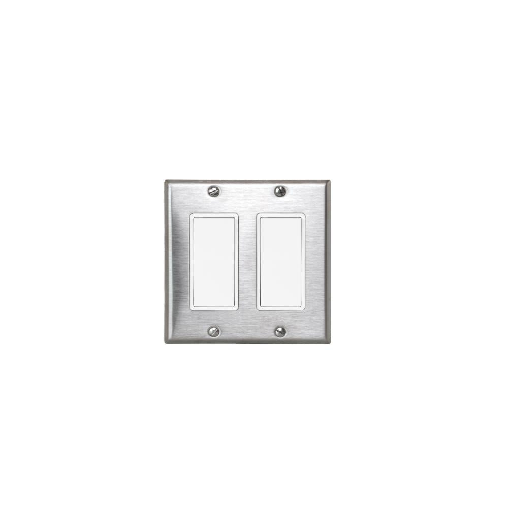 On/Off Switch with Stainless Steel Plate and Box