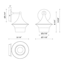 Load image into Gallery viewer, Emiko Wall Sconce (2 Finishes)
