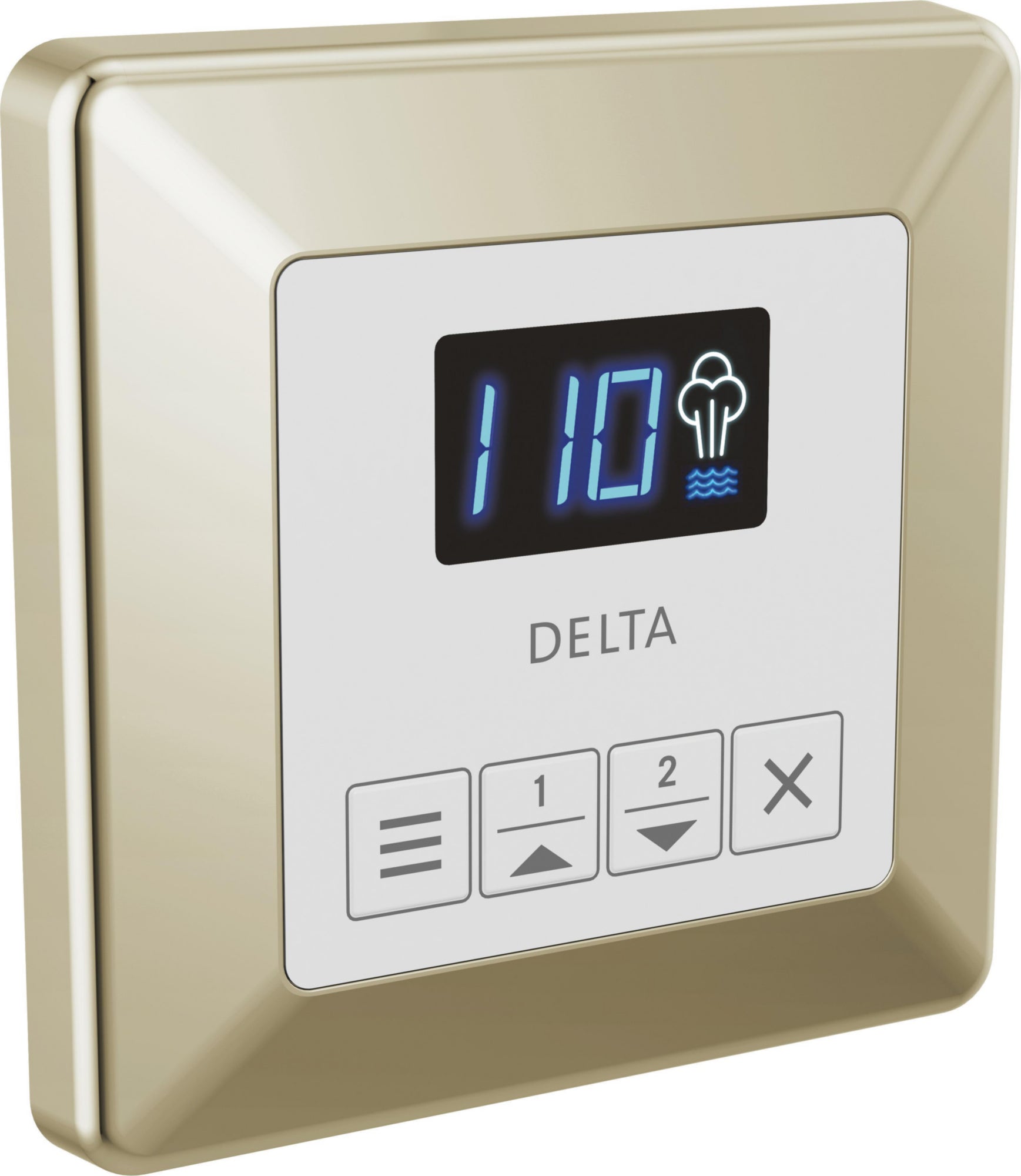 TRANSITIONAL STEAM CONTROL POLISH NICKEL
