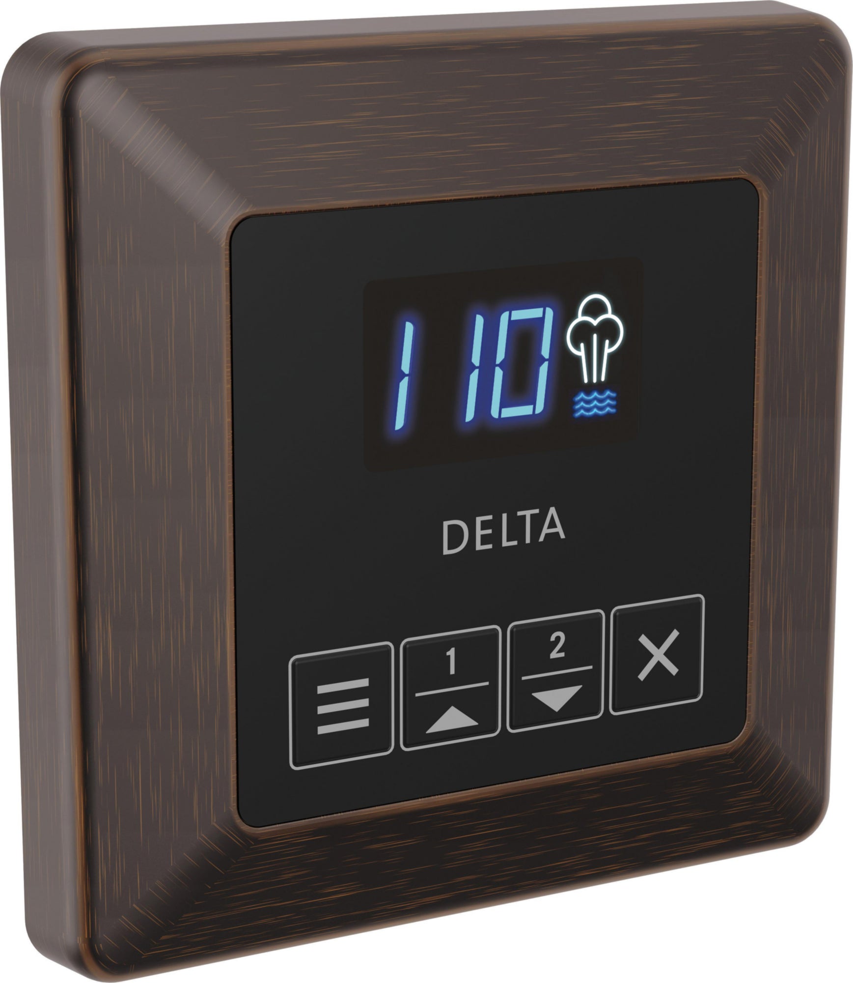 TRANSITIONAL STEAM CONTROL VENETIAN BRONZE
