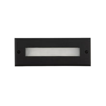 Load image into Gallery viewer, Bristol 10-in Black LED Exterior Wall/Step Lights
