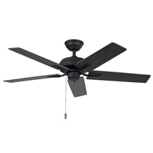 Load image into Gallery viewer, Erikson 52-in Matte Black FAN Ceiling Fan

