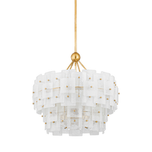 Load image into Gallery viewer, Jacik Small Chandelier in Vintage Gold Leaf
