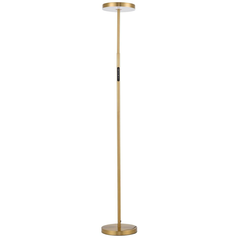 30W Floor Lamp, PC w/ WH Acrylic Diffuser
