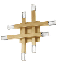Load image into Gallery viewer, 24W Wall Sconce, AGB w/ Acrylic Diffuser
