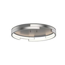 Load image into Gallery viewer, Anello Minor 19-in Brushed Nickel LED Flush Mount
