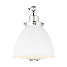 Load image into Gallery viewer, Wellfleet Single Arm Dome Task Sconce
