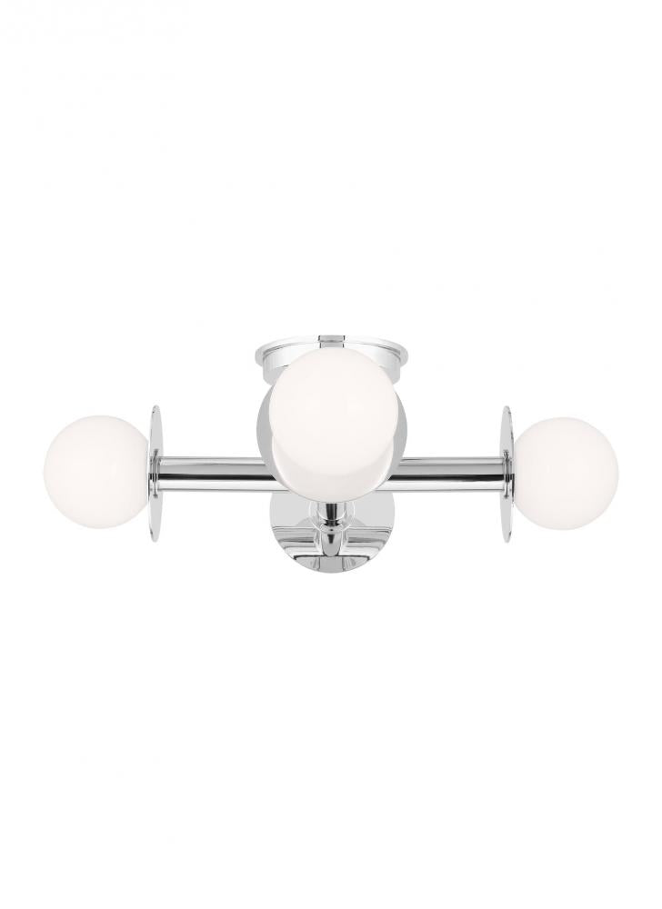 Nodes Semi-Flush Mount