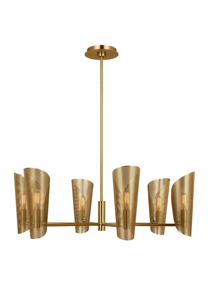 Chandeliers-Visual Comfort & Co. Studio Collection-LXC1056