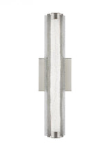 Load image into Gallery viewer, Cutler 18&quot; Crackle Glass LED Sconce
