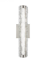 Load image into Gallery viewer, Cutler 18&quot; Staggered Glass LED Sconce
