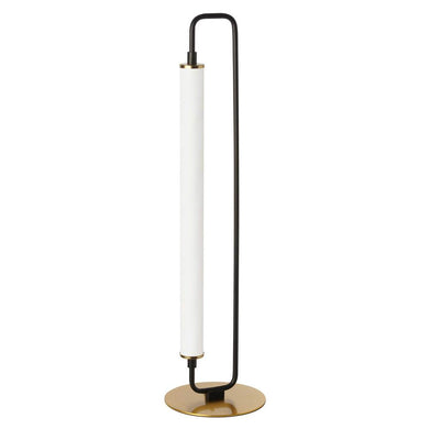 13W Table Lamp, MB & AGB w/ WH Acrylic