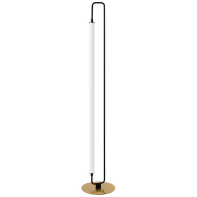 28W Floor Lamp, MB & AGB w/ WH Acrylic