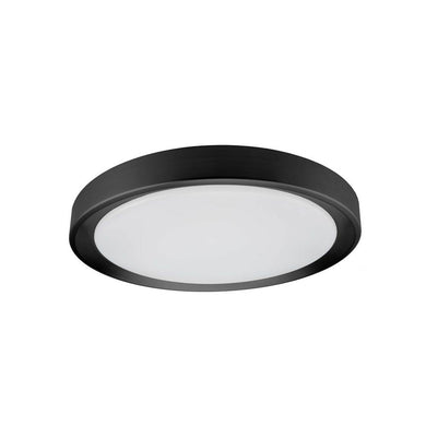 24W 3CCT Flush Mount, SB w/ WH Diffuser