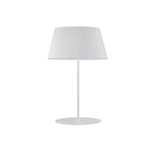 Load image into Gallery viewer, 1LT Rnd Base Table Lamp, MB w/ WH Shade
