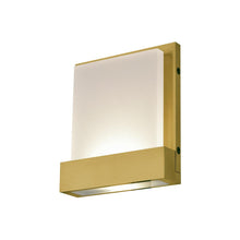 Load image into Gallery viewer, Guide 7-in Brushed Gold LED Wall Sconce
