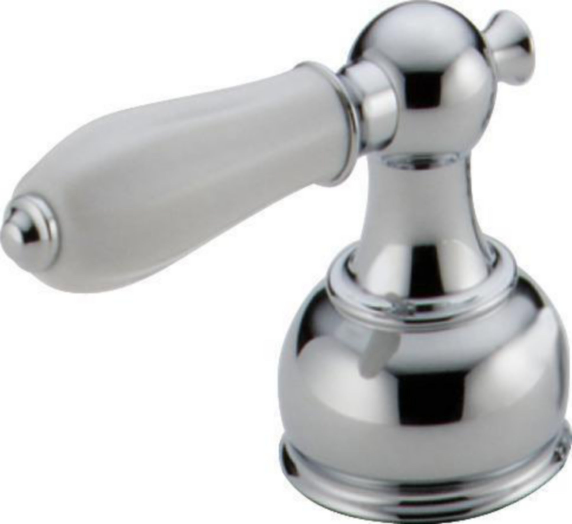 SMALL TRADITIONAL HANDLES W/PORCELAIN ACCENT