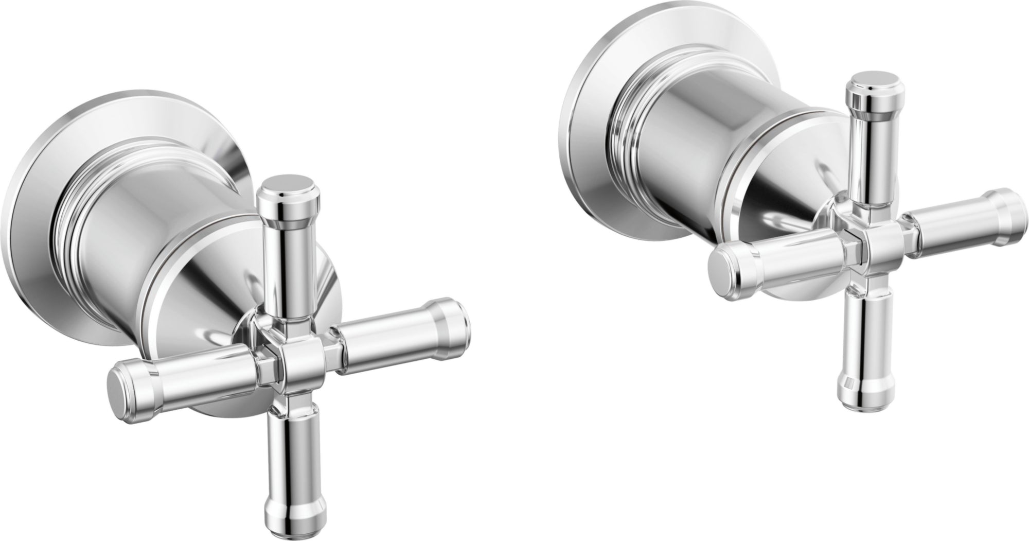 WALL MOUNT TUB FILLER HANDLE KIT-CROSS