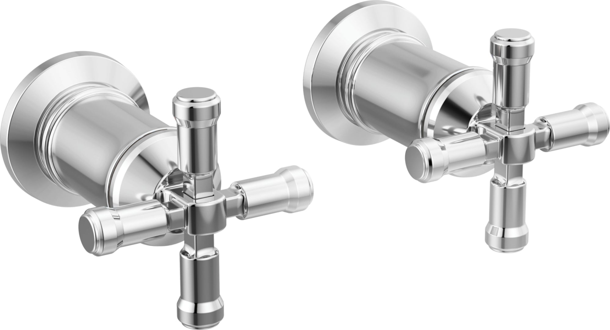 WALL MOUNT BATHROOM FAUCET HANDLE KIT-CR