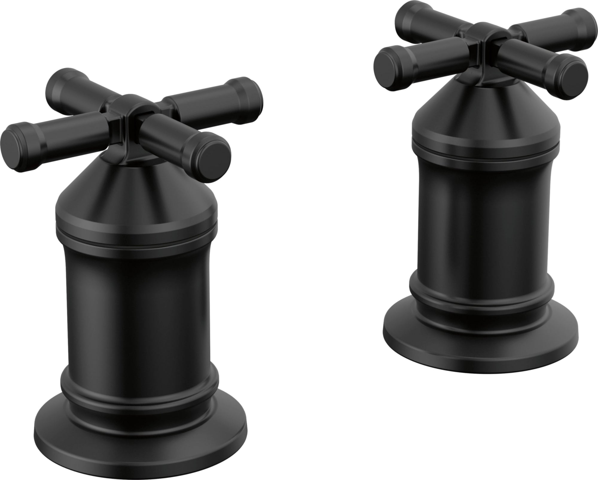 2 HANDLE ROMAN TUB HANDLE KIT-CROSS
