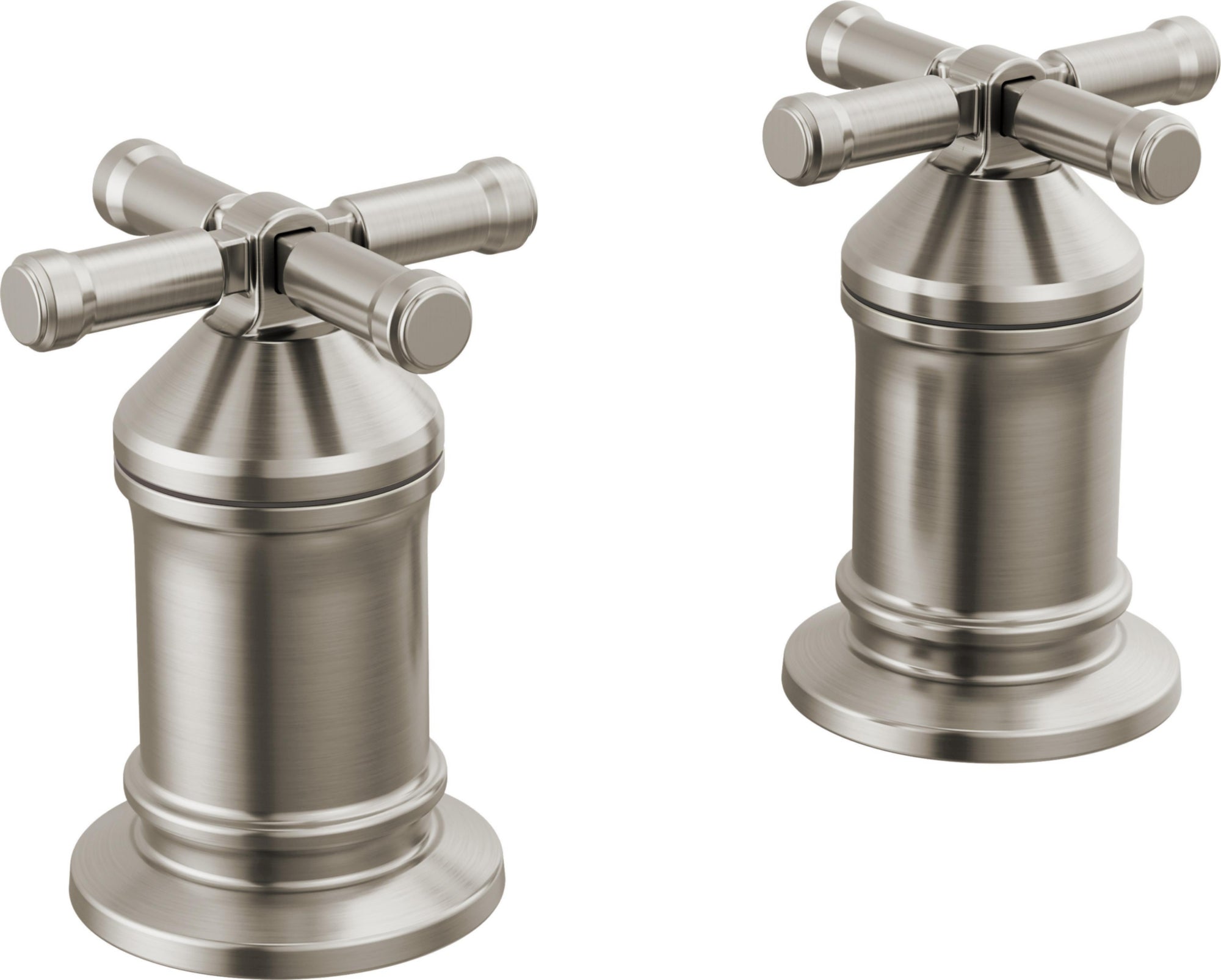 2 HANDLE ROMAN TUB HANDLE KIT-CROSS