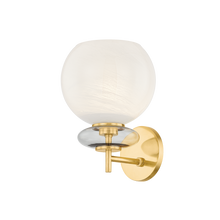 Load image into Gallery viewer, Alexia Wall Sconce In Aged Brass
