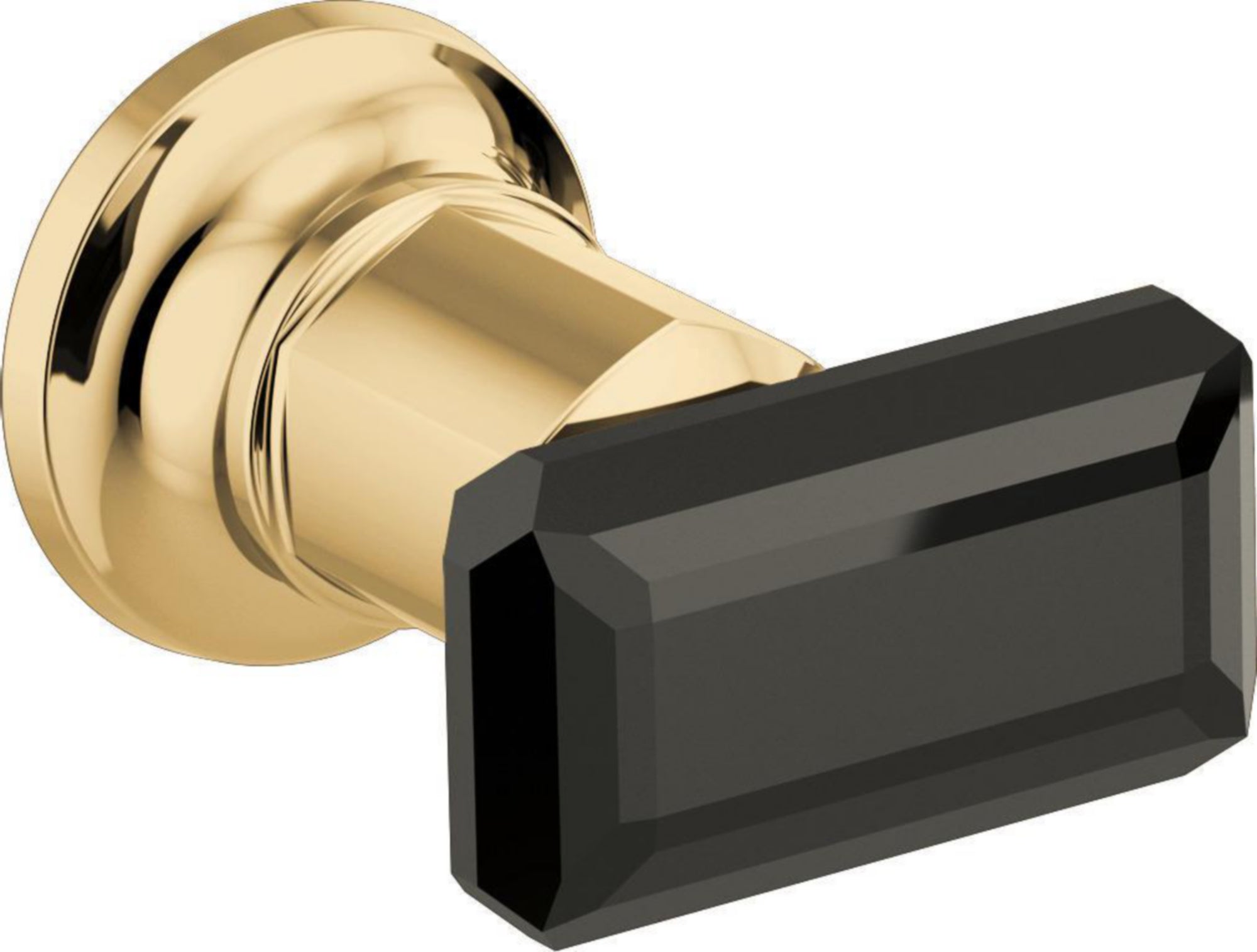 WALLMOUNT TUB FILLER CRYSTAL LEVER HANDLE KIT