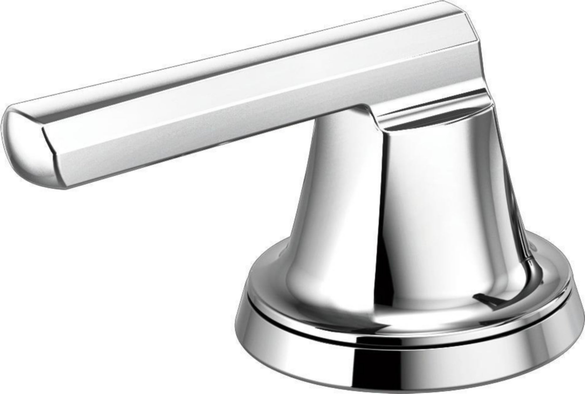 WIDESPREAD HANDLE KIT - CRYSTAL LEVER LOW
