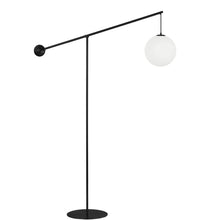 Load image into Gallery viewer, 1LT Incandescent Floor Lamp, MB w/ Opal Glass
