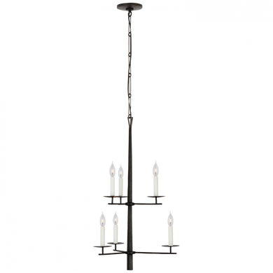 Arnav Small  Two-Tier Entry  Chandelier