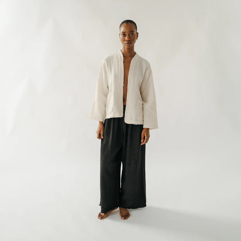 Crinkle Short Jacket