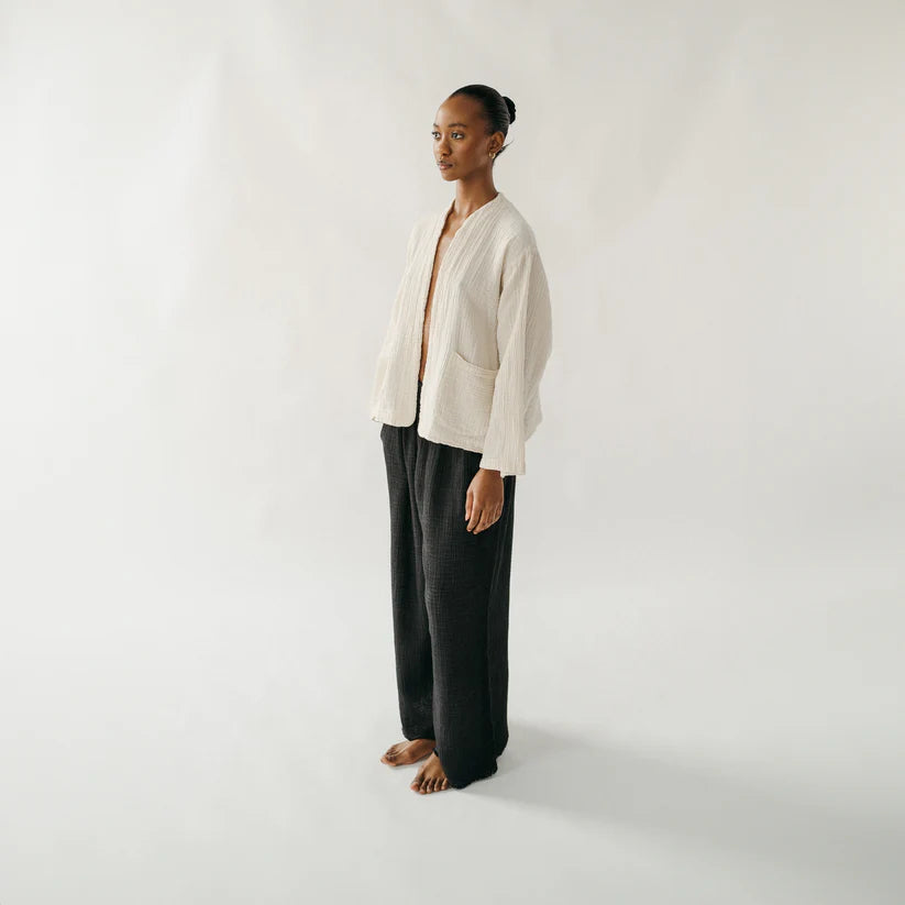Crinkle Short Jacket