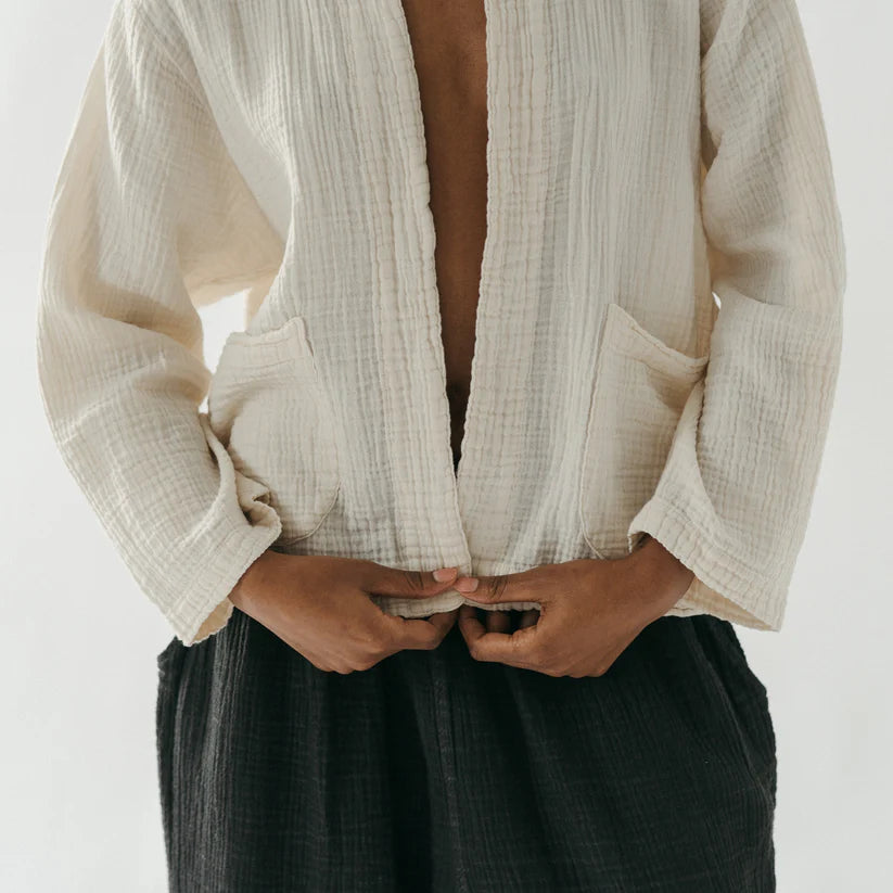 Crinkle Short Jacket