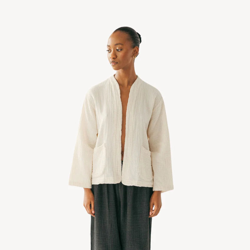 Crinkle Short Jacket