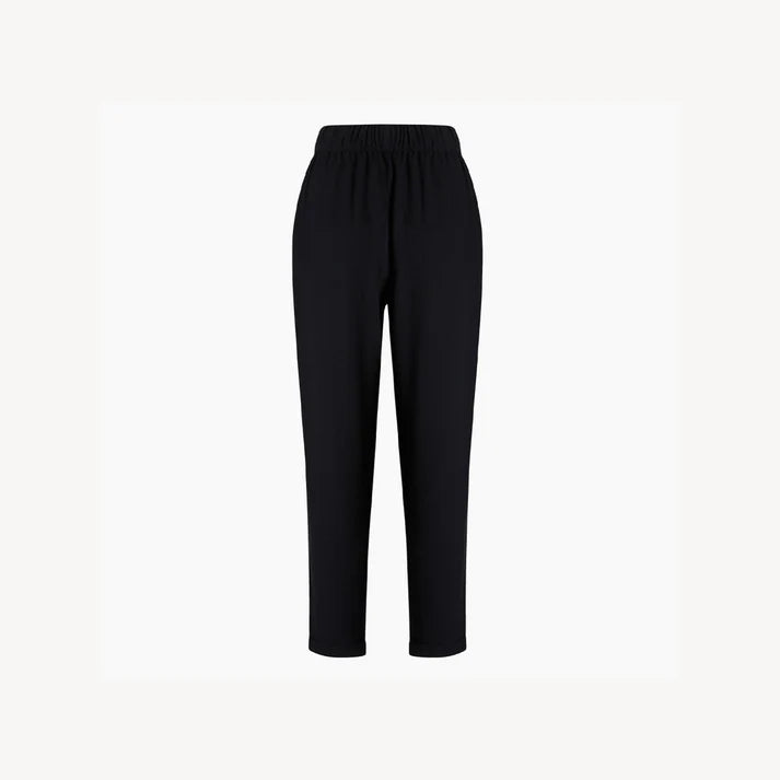 Flat Black Slouchy Pants