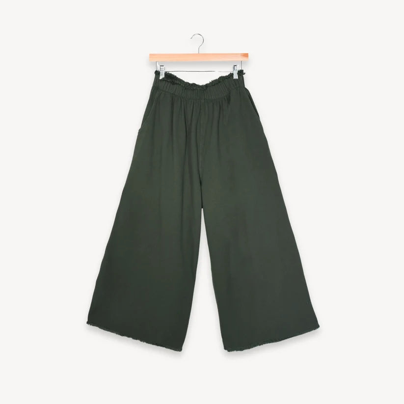 Loft Cotton Palazzo Pants
