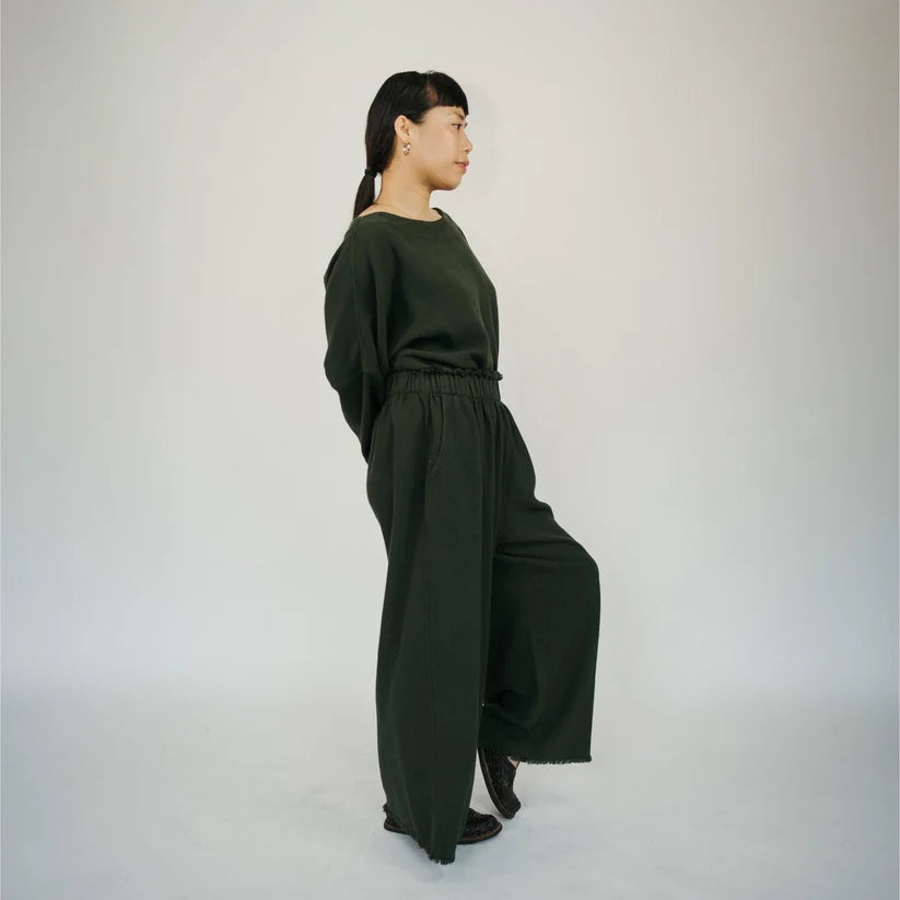 Loft Cotton Palazzo Pants
