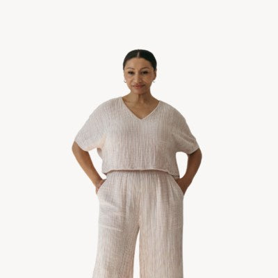Crinkle Crop Top (6 Colours)