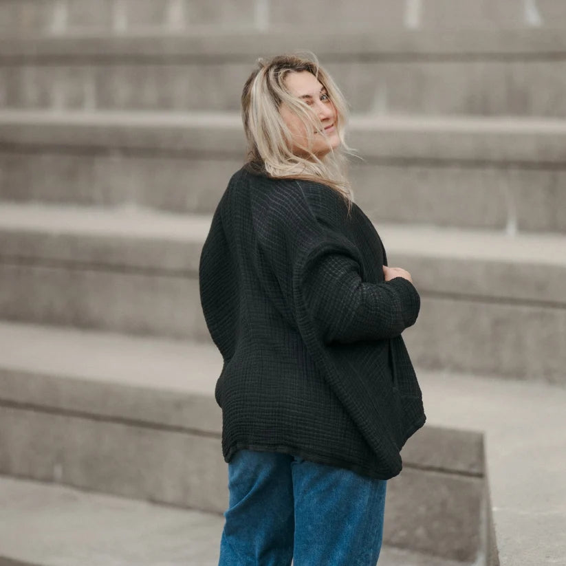 4-Layer Crinkle Jacket