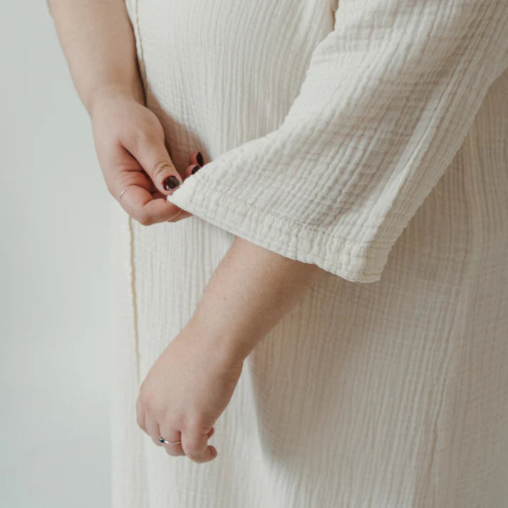 Crinkle Shirt Dress Plus