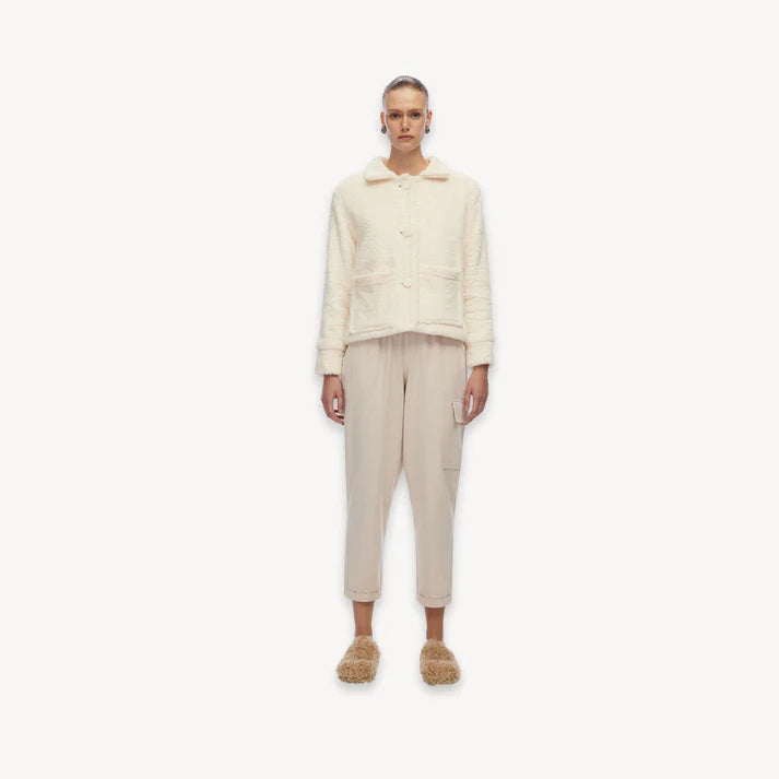 Recycled Sherpa Short Jacket