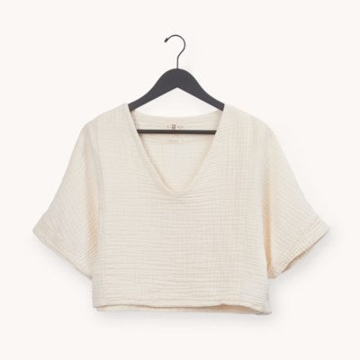 Crinkle Crop Top (6 Colours)