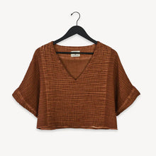 Load image into Gallery viewer, Crinkle Crop Top

