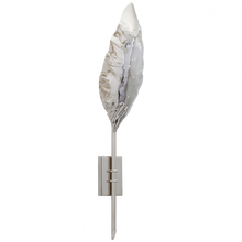 Load image into Gallery viewer, Dumaine Single Pierced Leaf Sconce
