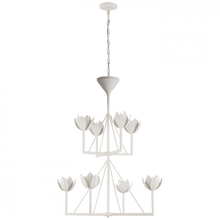 Load image into Gallery viewer, Alberto Medium Two Tier Chandelier
