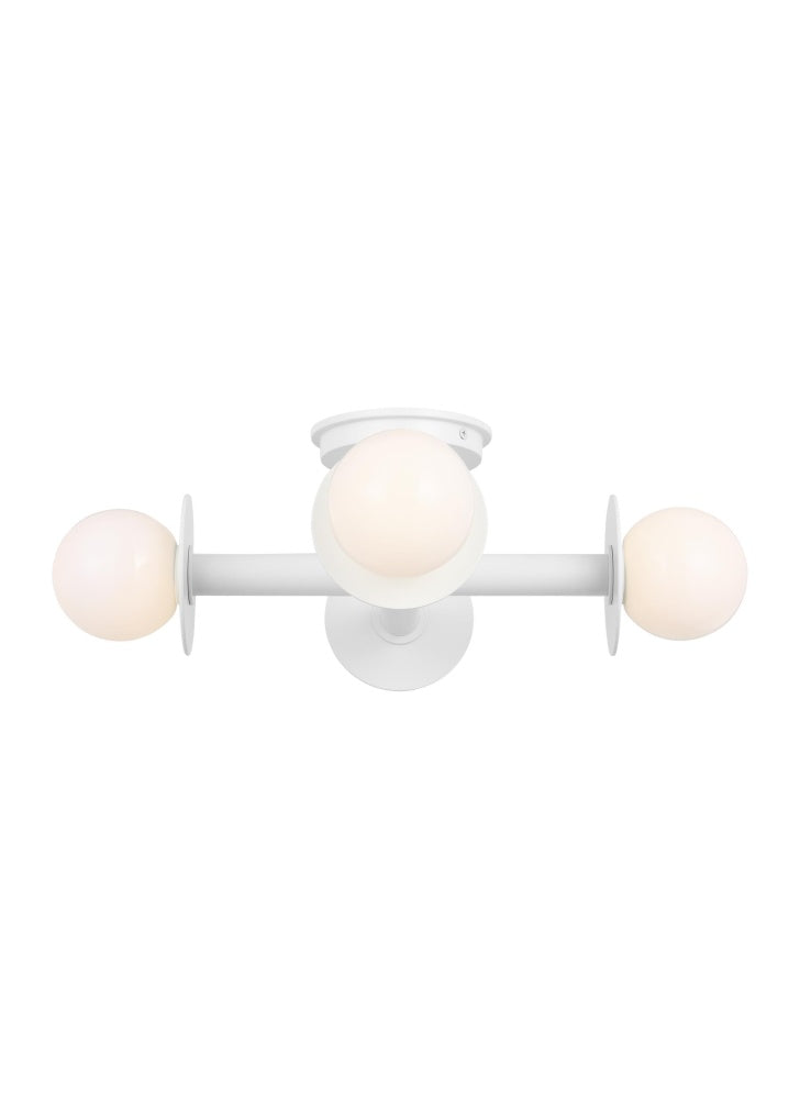 Nodes Semi-Flush Mount