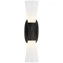 Load image into Gallery viewer, Utopia Small Double Bath Sconce
