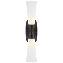 Load image into Gallery viewer, Utopia Large Double Bath Sconce
