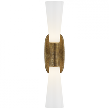 Load image into Gallery viewer, Utopia Large Double Bath Sconce
